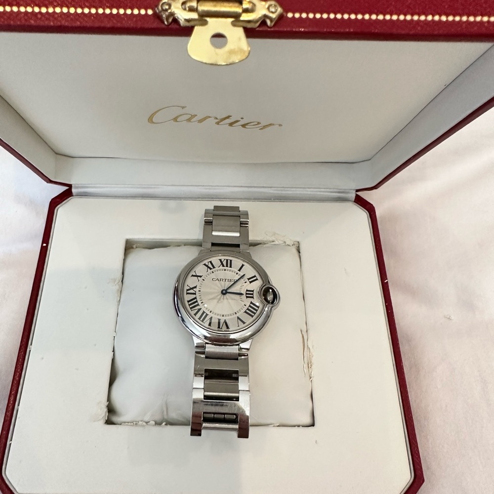 AUTHENTIC CARTIER Ballon Bleu watch (MM size—36mm)